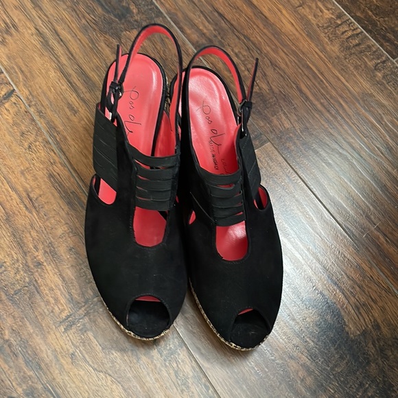 Pas de Rouge platform sandals, size 39 - Picture 3 of 10